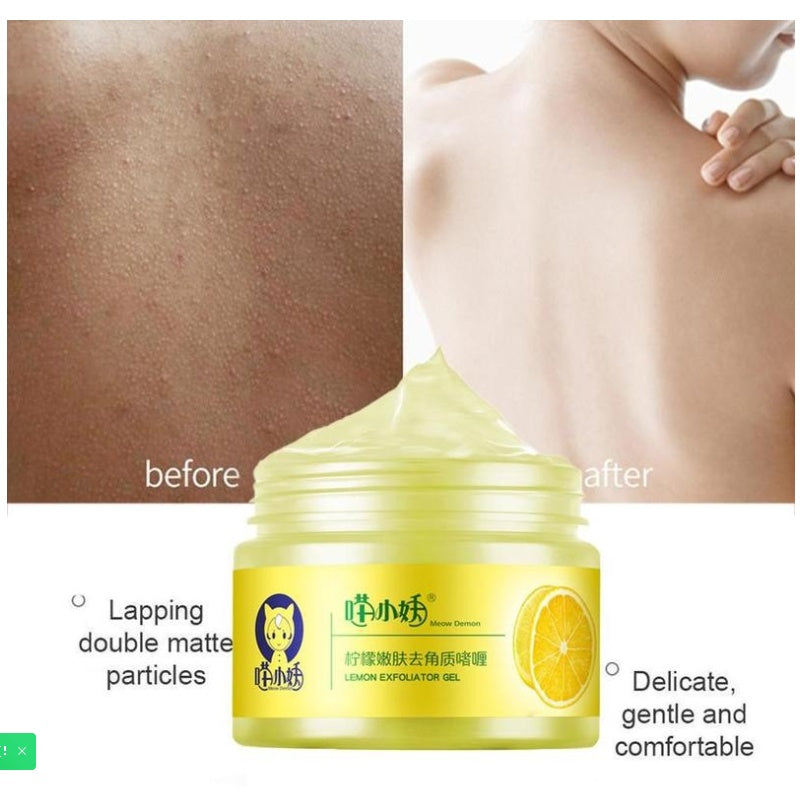 Lemon Gel Dead Skin Cleaning Pore Facial General Scrub Lemon Gel Dead Skin Cleaning Pore Facial General Scrub
